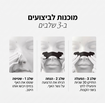 מדבקות נשימה - NASAL STRIPTS