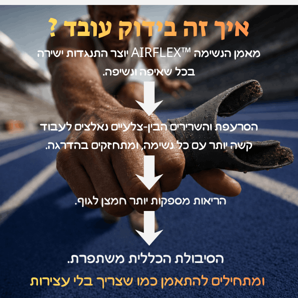 מאמן הנשימה  ™AIRFLEX
