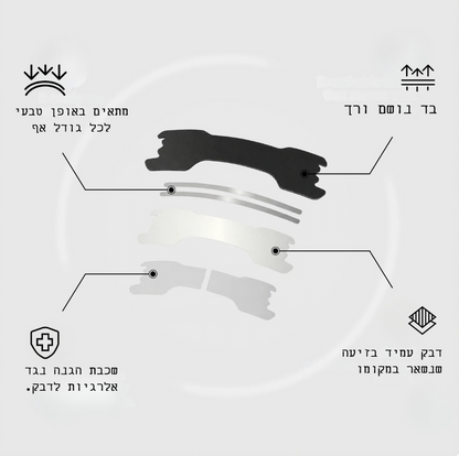 מדבקות נשימה - NASAL STRIPTS