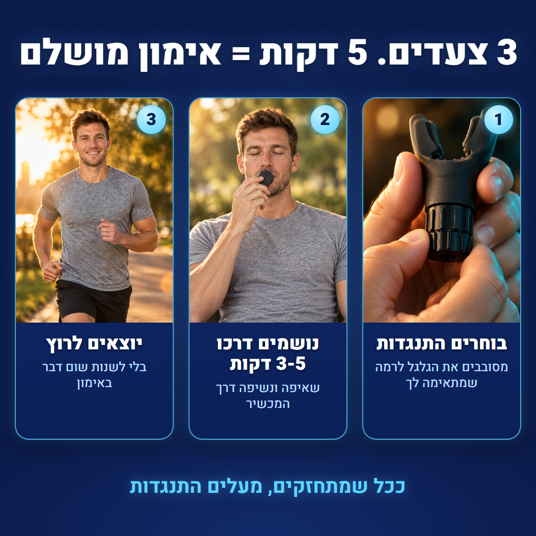 מאמן הנשימה  ™AIRFLEX